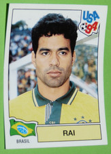 #83 RAI PSG BRESIL BRASIL PANINI FOOTBALL USA 94 COUPE MONDE FIFA 1994