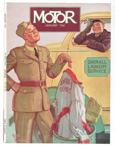 January 1941 motor - january, magazine