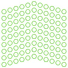  Lot de 250 piquets de tente