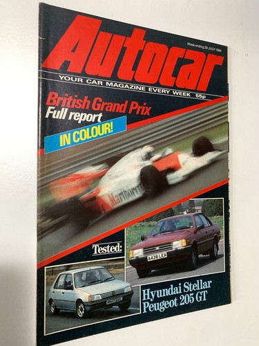 Autocar magazine 1984 - autocar,