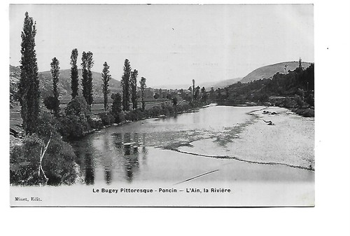 Poncin ain la riviere - ,