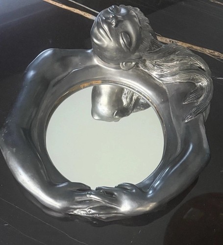 Rare miroir sculpture - miroir,