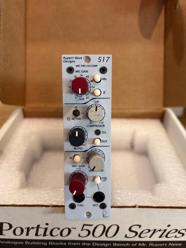 Rupert neve designs - designs, portico