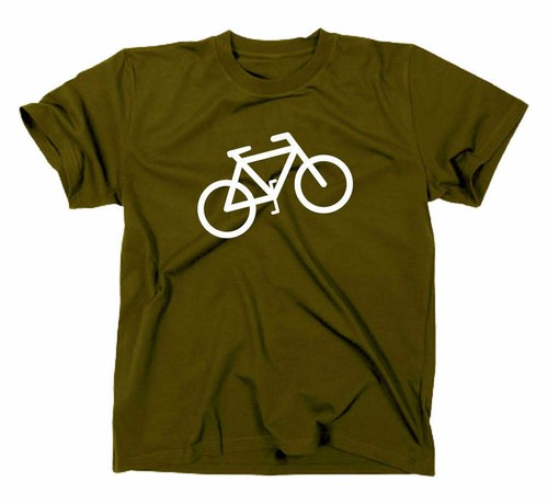 Shirt logo vélo panneau - de,