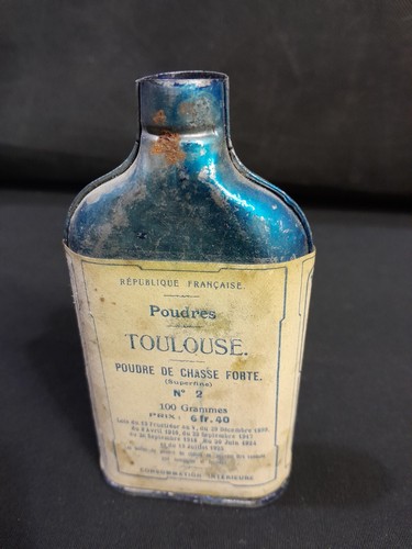 Ancien flacon poudre - de,