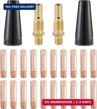 24PCS Flux Core Gasless Nozzle