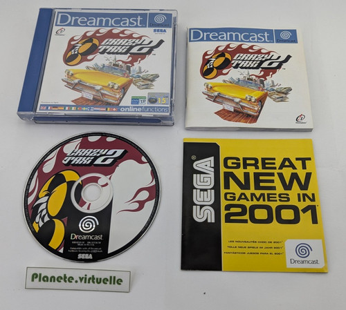 Crazy taxi dreamcast sega - crazy,