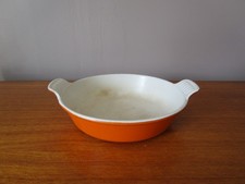 LE CREUSET   Plat  à gratin  Orange  en Fonte émaillée N° 18