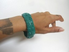 Bracelet bangle épais résine