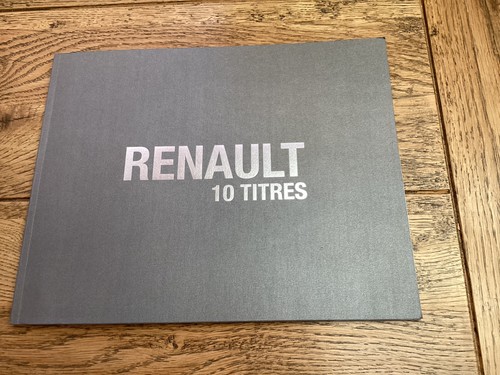 Livre renault titres - renault, 10