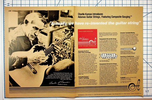 Charlie kaman adamas guitar - adamas,