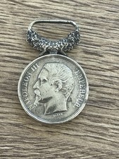 médaille ancienne en argent