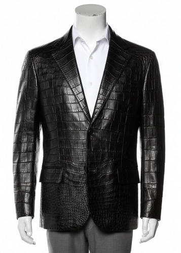 Blazer luxe cuir - blazer,