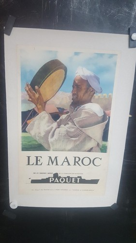 Affiche maroc la cie - maroc,