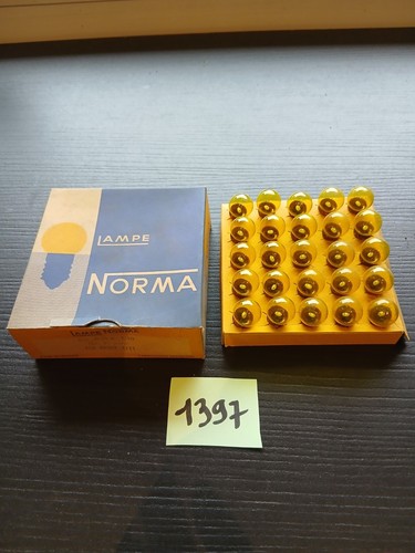Ampoules vis jaune norma - ampoules,