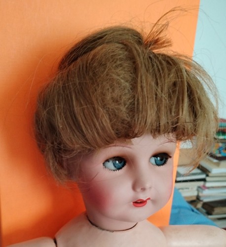 Poupee ancienne marcheuse - poupee, ancienne,