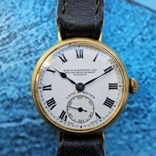 Montre Homme Vintage Or Massif