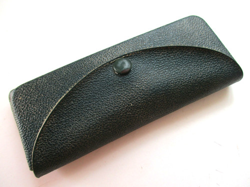 Ancien etui lunettes vert - ancien, a