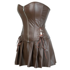 Femme Simili Cuir Costume