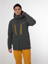 Protest Timo Hommes Neige Ski Snowboard Veste Vert Chasseur Vendeur UK