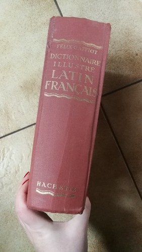 Dictionnaire illustré latin - dictionnaire,
