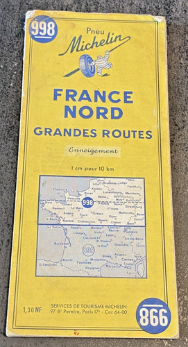 Carte routière michelin - carte,