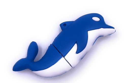 Delfin poisson bleu clé usb - poisson,