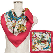 HERMES Carre 90 "Le Timbalier"