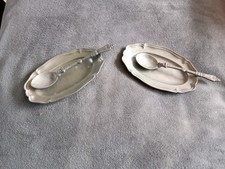 Service Condiments Sel Poivre Etain XVIIème Estampillé