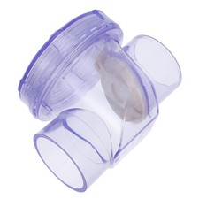  Équipement De Piscine Clapet Anti-retour Pvc Raccords Connecteur