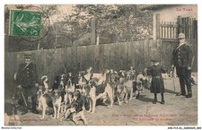 AYBP14-1153-81 - Forêt de la GRESIGNE - Une équipage de chasse