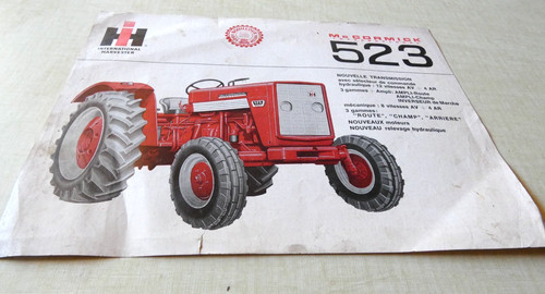 Bochure cormick 523 - cormick,