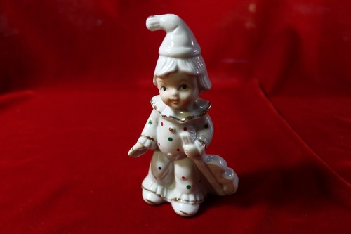 Clown with fiddle - with, fiddle,