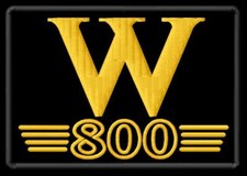 Kawasaki W 800  ecusson brodé