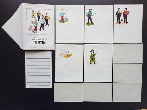 Tintin kuifje tim papier - kuifje,