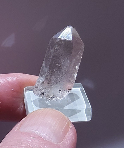 Pointe quartz fantôme - de,