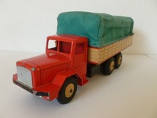RARE BERLIET GBO fabrication QUIRALU baché longueur 22 cm en métal années 60-70