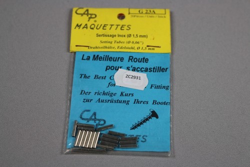 Zc2931 cap maquettes - cap, g23a