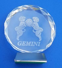 Vintage 3" Gemini Figurine in Original Box 