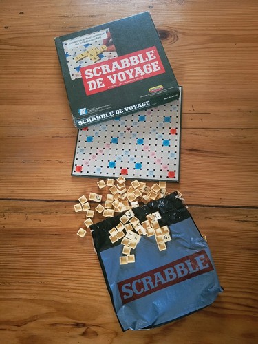 Scrabble voyage vintage - de,