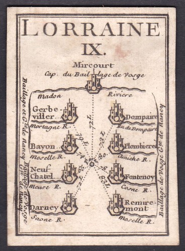 Lothringen france carte - lothringen,