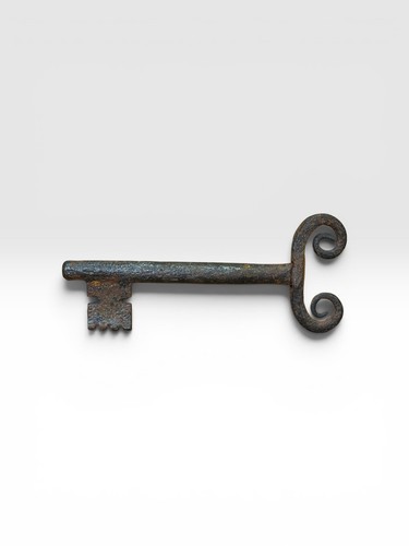 Clé ancienne fer - fer, 16cm