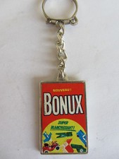 Porte clé en métal léger "BONUX" vintage - années 60