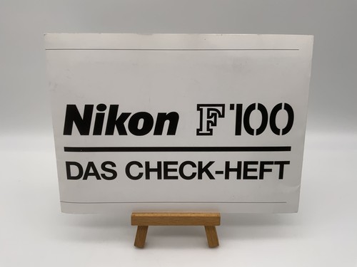 Nikon f100 check heft - nikon, check-heft