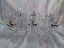 6 verres à bière PELFORTH  25cl