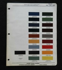 1941 1942 1946 Ppg Willys