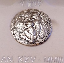 MÉDAILLE ARGENT 925/1000