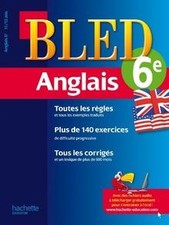 Cahier Bled - Anglais 6ème -