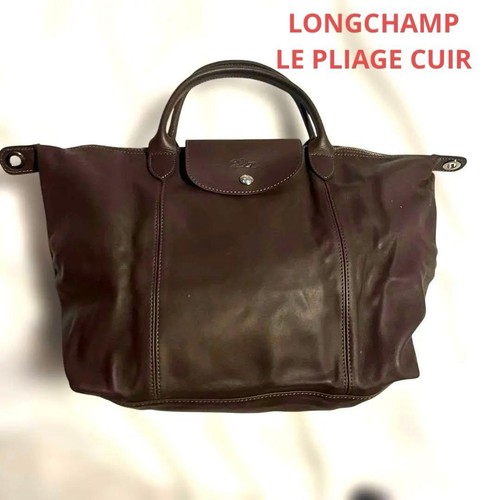 Longchamp pliage cuir - longchamp, le