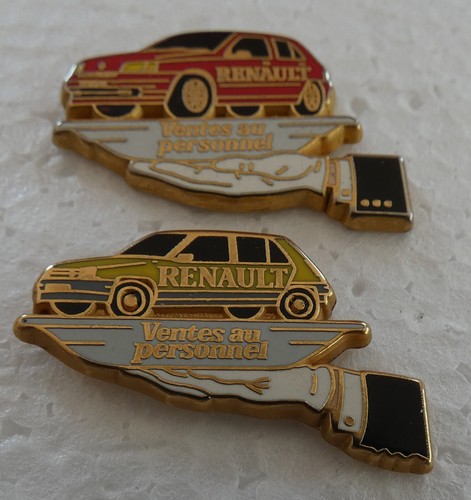 Lot pin renault super 5 - pin's,